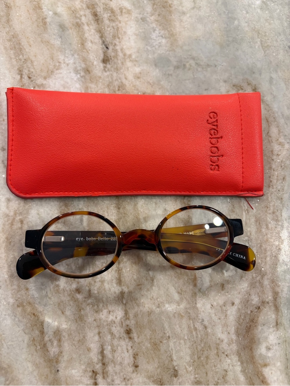 Eyebobs “Bello” Reading Glasses in Power 1.75 with Branded Case